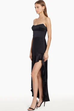 Online Amanda Uprichard Alyse Dress Black