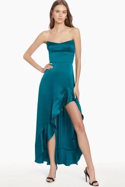 Online Amanda Uprichard Alyse Dress Jewel