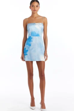 New Amanda Uprichard Avani Dress in Frost Rose FrostRose