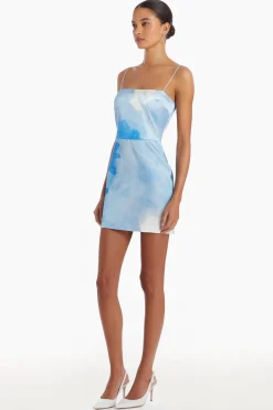 New Amanda Uprichard Avani Dress in Frost Rose FrostRose