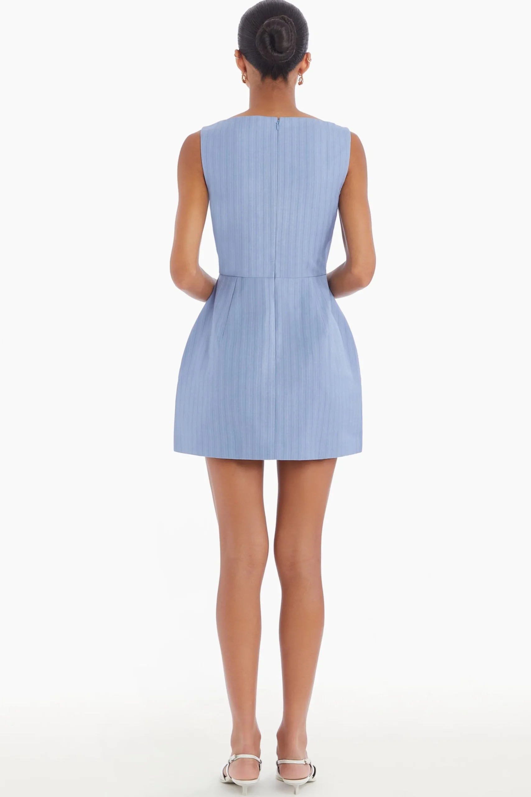 Online Amanda Uprichard Banco Dress Blue