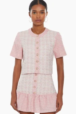 Discount Amanda Uprichard Braswell Top in Pennington Tweed PenningtonTweed