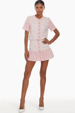 Discount Amanda Uprichard Braswell Top in Pennington Tweed PenningtonTweed