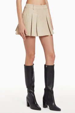 New Amanda Uprichard Braylon Skort Khaki