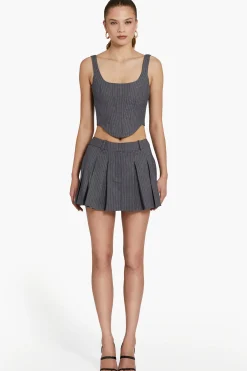 Hot Amanda Uprichard Braylon Skort in Pinstripe EtonPinstripe