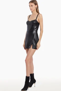 Sale Amanda Uprichard Cachet Skort Romper Black