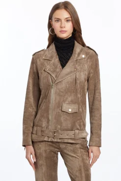 Amanda Uprichard Cameri Jacket Taupe