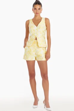 Amanda Uprichard Carnegie Vest ElectricYellow