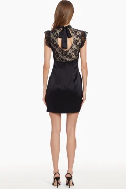 Outlet Amanda Uprichard Carys Dress Black