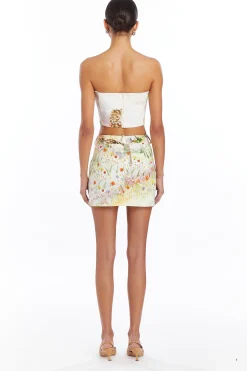 Best Amanda Uprichard Cava Crop Top Storybook