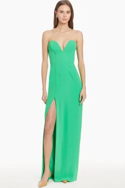 Discount Amanda Uprichard Cherri Gown Grass
