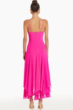 Hot Amanda Uprichard Clemenza Dress HotPink