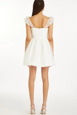 Outlet Amanda Uprichard Clydette Dress White