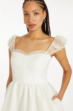 Outlet Amanda Uprichard Clydette Dress White