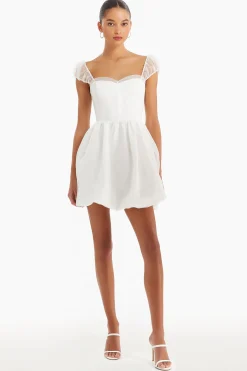 Outlet Amanda Uprichard Clydette Dress White