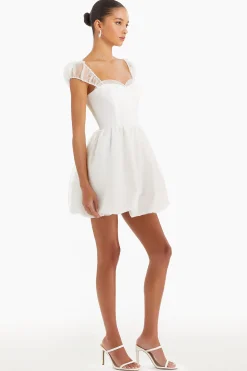 Outlet Amanda Uprichard Clydette Dress White