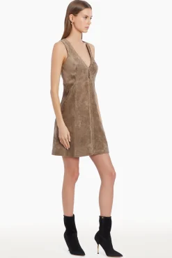 Best Amanda Uprichard Collins Dress Taupe