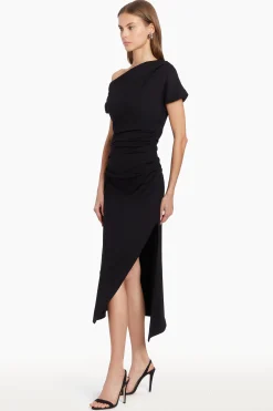 Amanda Uprichard Columba Dress Black
