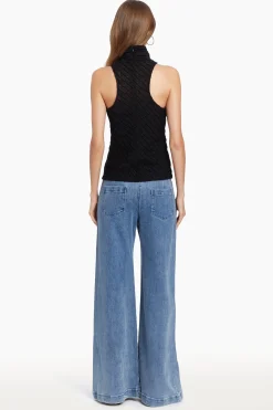 Outlet Amanda Uprichard Dielle Top Black