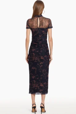 Discount Amanda Uprichard Dominique Dress HarvestPrint