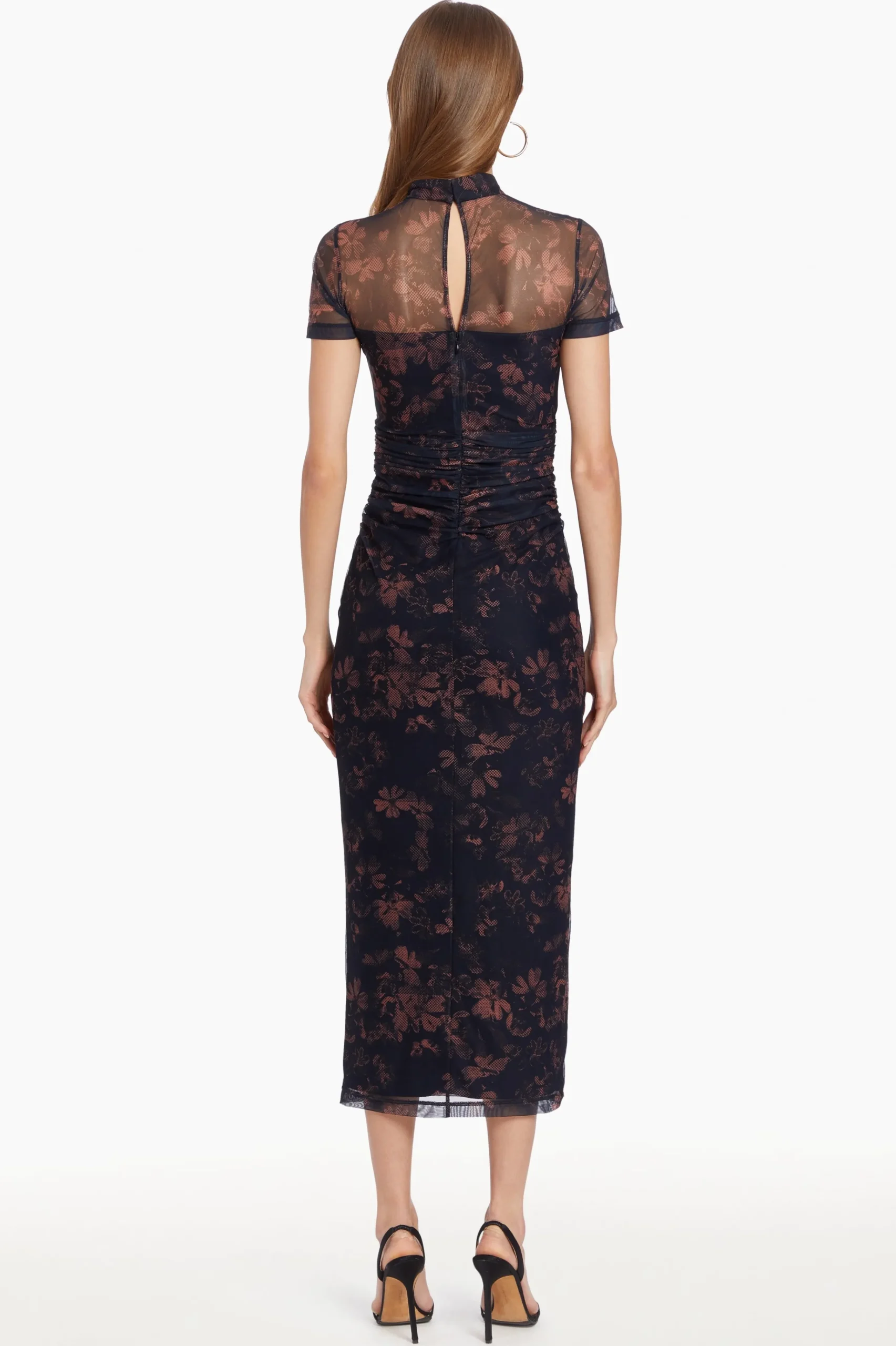 Discount Amanda Uprichard Dominique Dress HarvestPrint