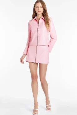 Amanda Uprichard Dylan Jacket AntiqueRose