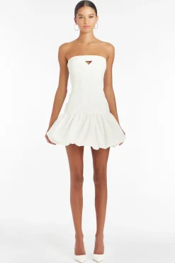 Clearance Amanda Uprichard Faith Dress White