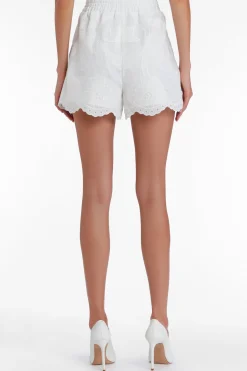 Clearance Amanda Uprichard Finely Shorts White