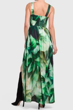 Sale Amanda Uprichard Florence Maxi SucculentPrint