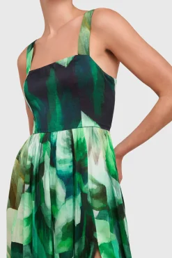 Sale Amanda Uprichard Florence Maxi SucculentPrint