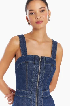 Best Amanda Uprichard Gage Dress in Denim HeritageWash