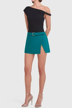 Discount Amanda Uprichard Helsa Skort Jewel