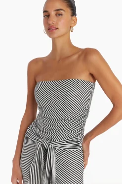 New Amanda Uprichard Inaya Dress Black/White