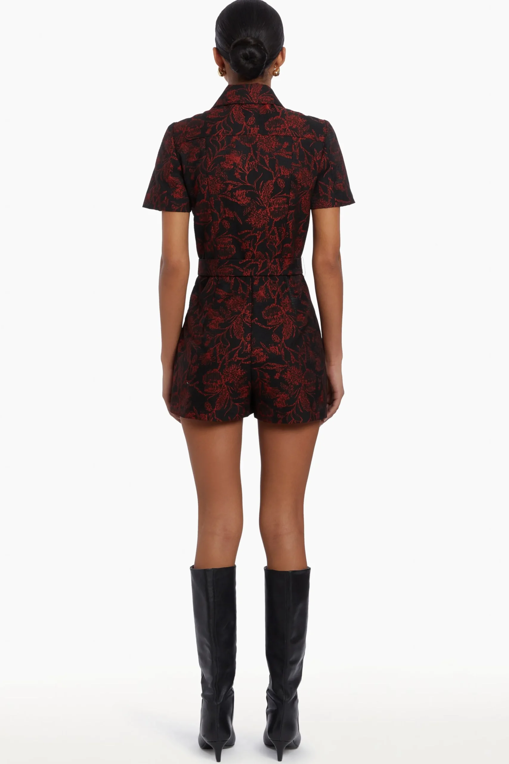 Hot Amanda Uprichard Ireland Romper Red/Black