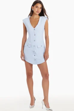 Discount Amanda Uprichard Ivana Dress Arctic