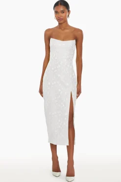 Sale Amanda Uprichard Ivy Dress White