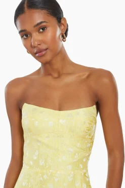 Clearance Amanda Uprichard Ivy Dress Yellow