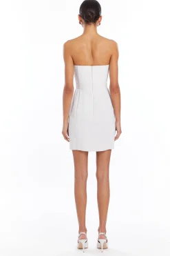 Sale Amanda Uprichard Ivy Mini Dress Ivory
