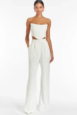 Best Amanda Uprichard Jane Pants Ivory