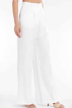 Discount Amanda Uprichard Jane Pants in Amalfi Ivory