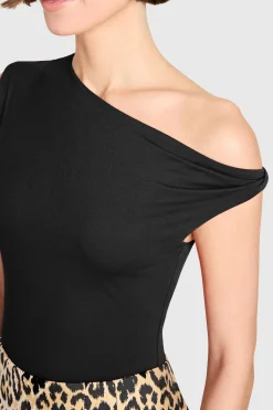 Discount Amanda Uprichard Jennan Top Black
