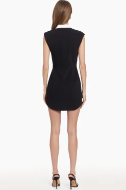 Best Amanda Uprichard Kearney Dress Black/Ivory