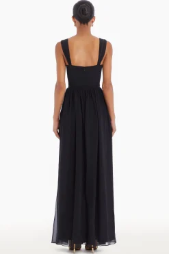 Discount Amanda Uprichard Kendra Maxi Black