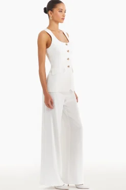 Amanda Uprichard Kya Jumpsuit Ivory
