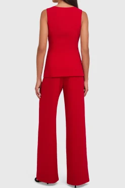 Hot Amanda Uprichard Kya Jumpsuit Scarlet