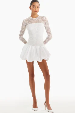 Discount Amanda Uprichard Lacey Skort Romper White