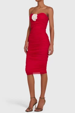 Outlet Amanda Uprichard Lopez Rose Dress Kiss
