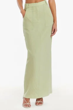 Sale Amanda Uprichard Masters Skirt Aloe