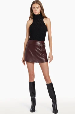 New Amanda Uprichard Mila Skort Russet