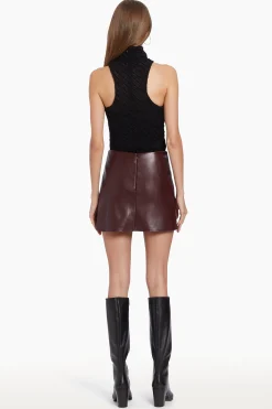 New Amanda Uprichard Mila Skort Russet